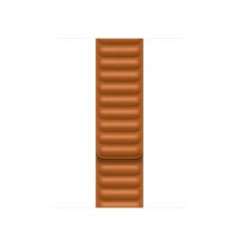 ML7K3ZM/A|41mm Golden Brown Leather Link - S/M