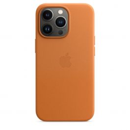 MM193ZM/A|iPhone 13 Pro Leather Case with MagSafe - Golden Brown