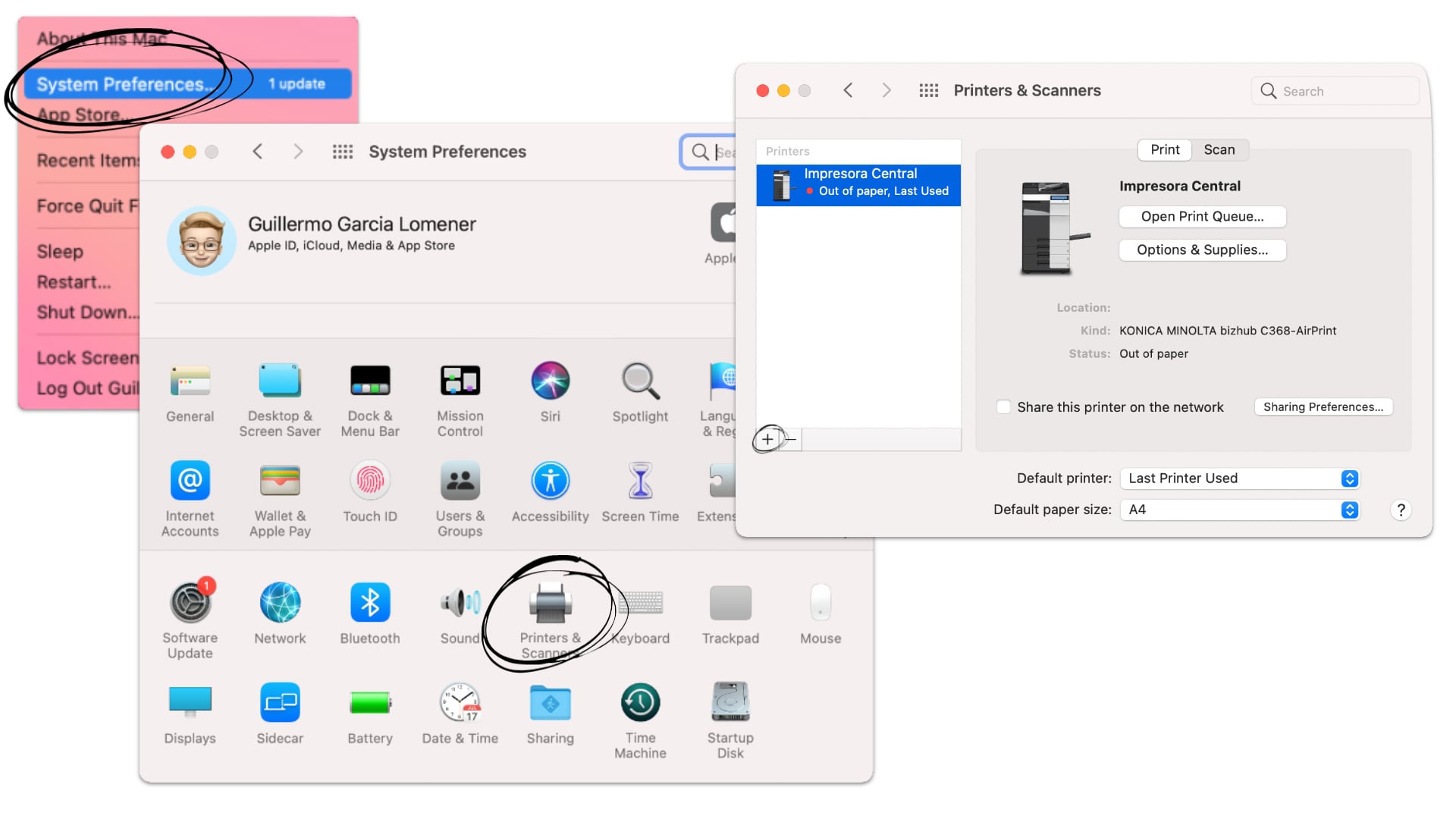 WI-FI printer