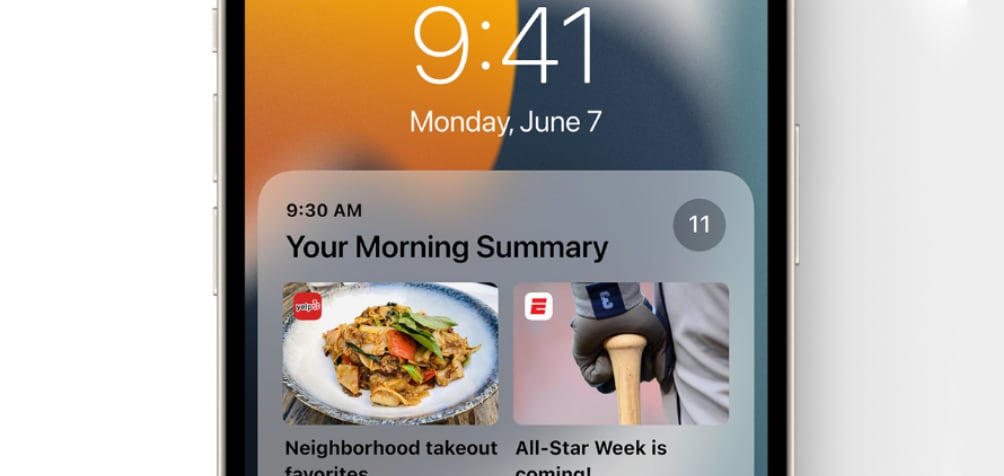 Lock screen notifications